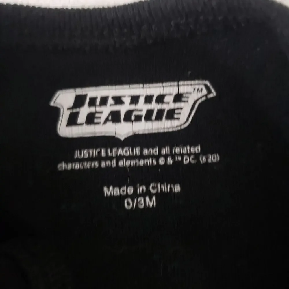 COPY - Justice League Baby oncies 0-3 months
